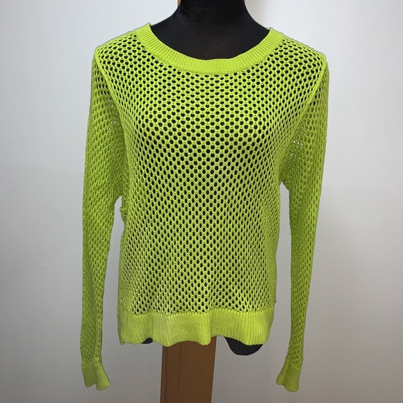 MICHAEL Michael Kors Sweaters - Michael Kors Mesh Sweater | Green